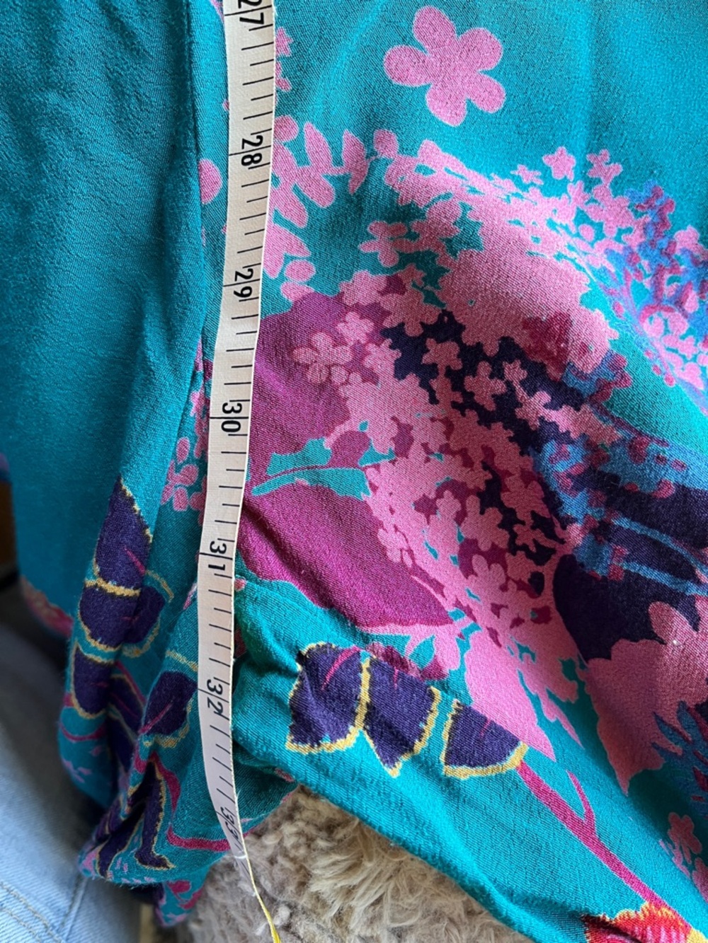Maeve teal floral jumper 🦋 - Picture 13 of 14